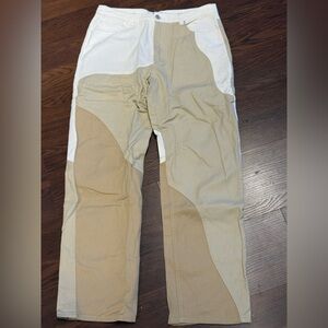 Forever 21 Men's Two-Tone Cargo Pants